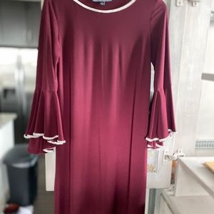 Gorgeous Badgley Mischka evening dress with crystal like diamonds